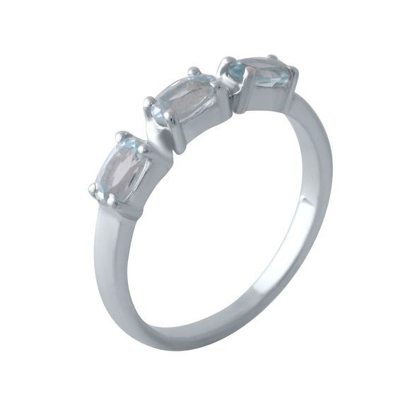 Серебряное кольцо с топазом 0.78ct