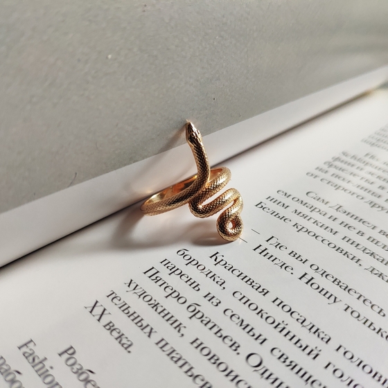 A gold ring without stones