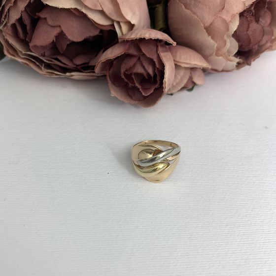 Золотое кольцо без камней