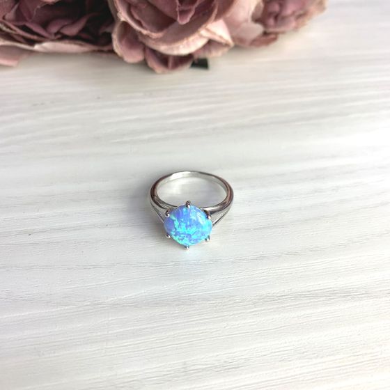 Срібна каблучка з опалом 1.683ct