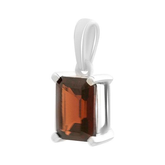 Срібна підвіска з гранатом 1.888ct