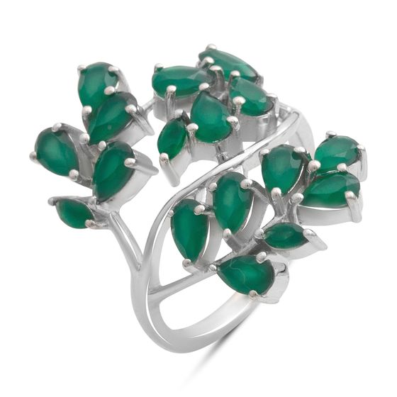 Срібна каблучка з агатом 3.038ct