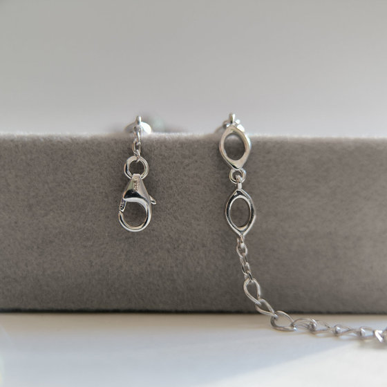 Срібний браслет з містичним топазом 4.008ct