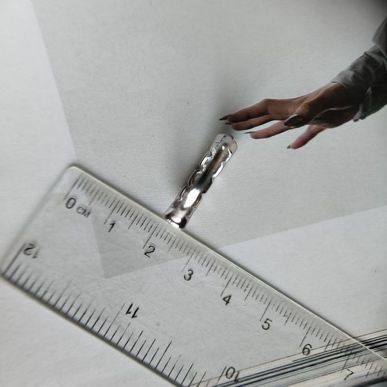 Срібна каблучка з фіанітами