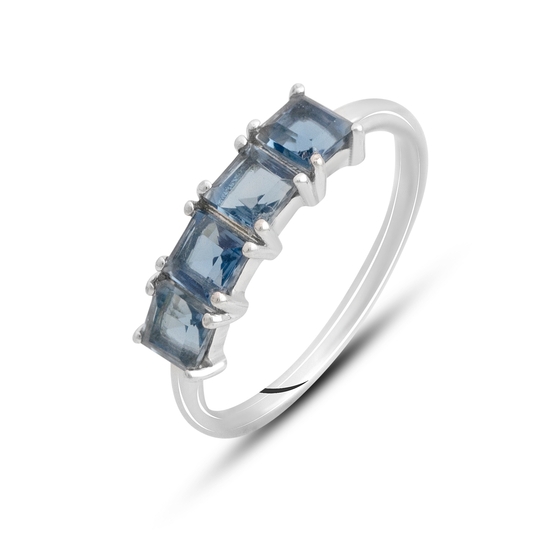 Серебряное кольцо с танзанитом nano 1.4ct