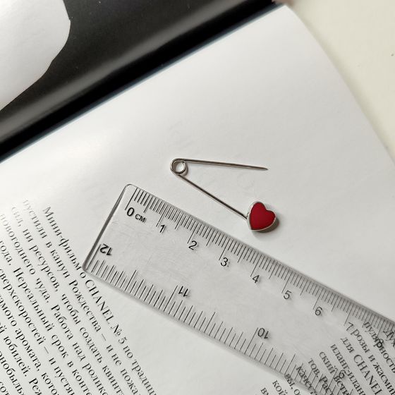 Серебряная подвеска с емаллю