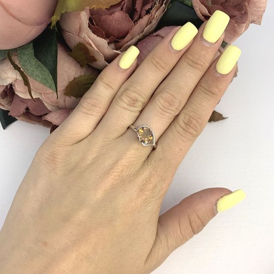 Срібна каблучка з аметрином nano 1.767ct