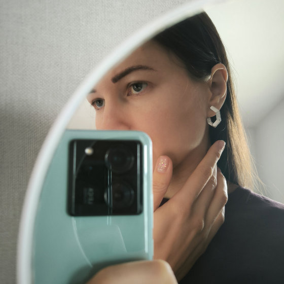 Срібні сережки з фіанітами