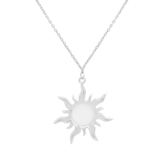 Gold necklace without stones