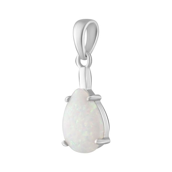 Срібна підвіска з опалом 1,275 карата