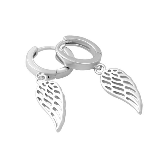 Срібні сережки без каменів