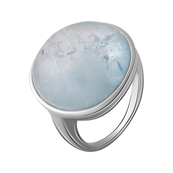 Серебряное кольцо с аквамарином 18.517ct