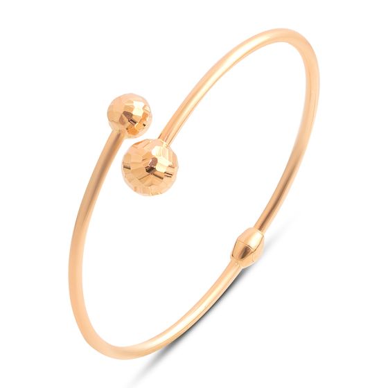 Золотой браслет без камней