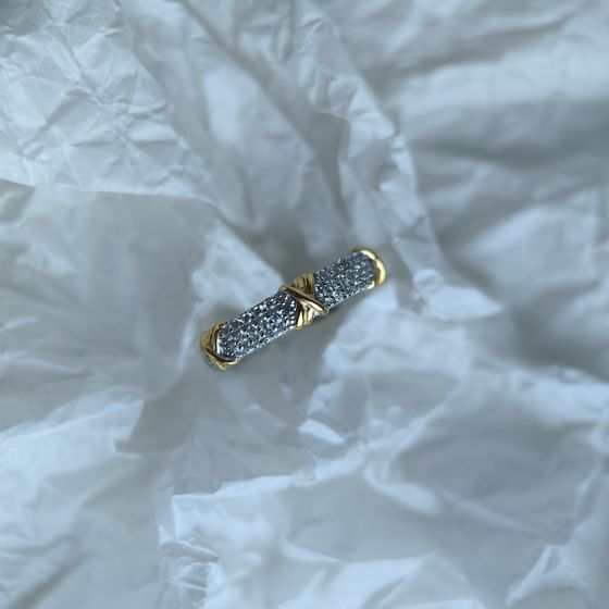 Silver Ring with Fianites