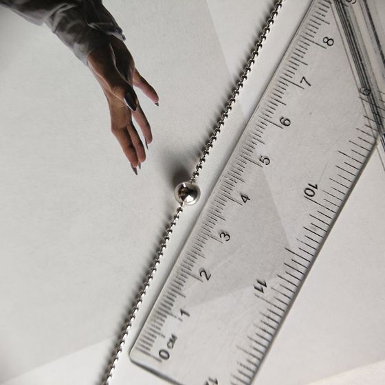 Срібний браслет без каменів