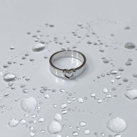 Silver Ring with Fianites