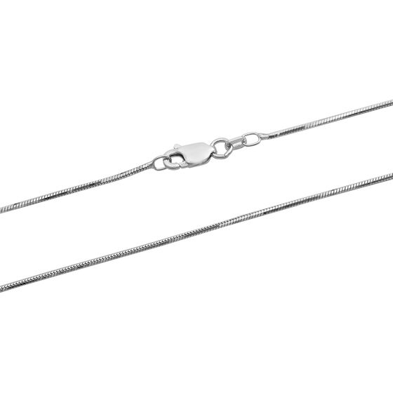 Silver chain without stones