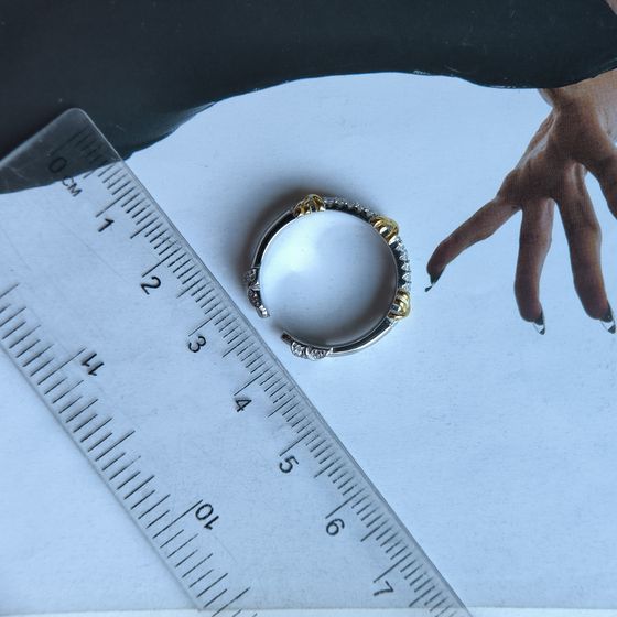 Silver Ring with Fianites