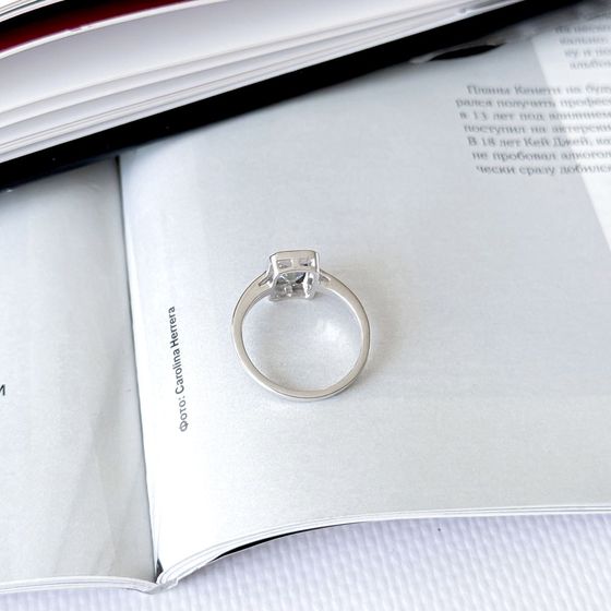 Серебряное кольцо с мистик топазом 2.302ct