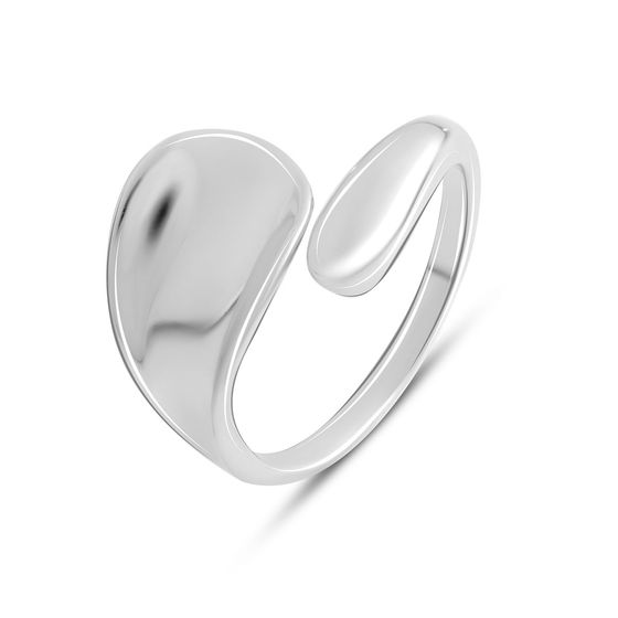 Серебряное кольцо без камней