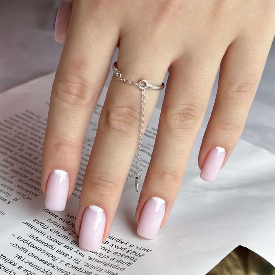 Silver ring without stones