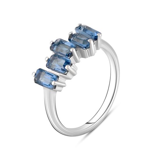 Серебряное кольцо с танзанитом nano 1.563ct