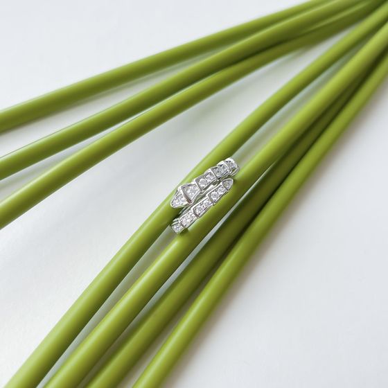 Silver Ring with Fianites