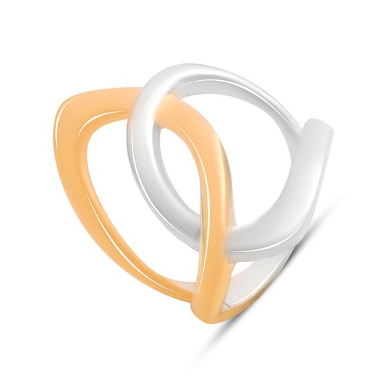 Silver ring without stones