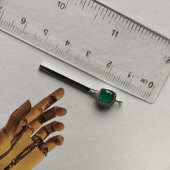 Срібна підвіска з агатом 0.725ct