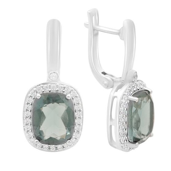 Серебряное кольцо с топазом Лондон Блю