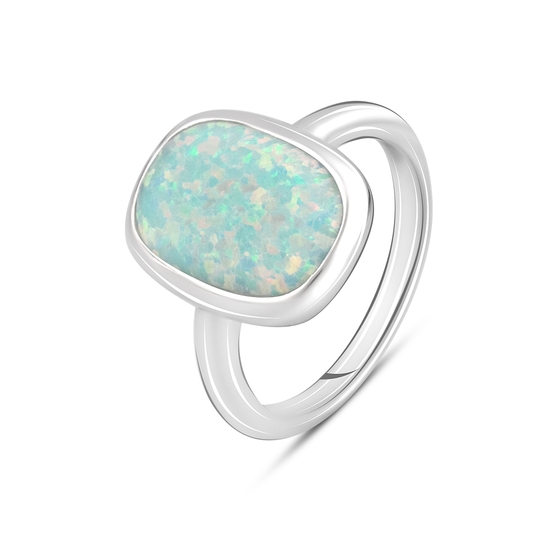 Серебряное кольцо с опалом 2.542ct