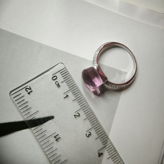 Silver Ring with Fianites