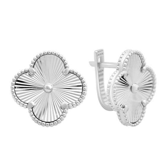 Золотые серьги без камней