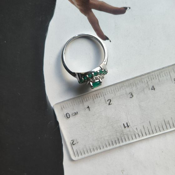 Срібна каблучка з агатом 1.178ct