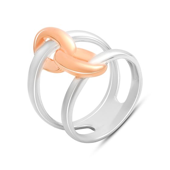 Silver ring without stones