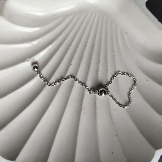 Silver ring without stones