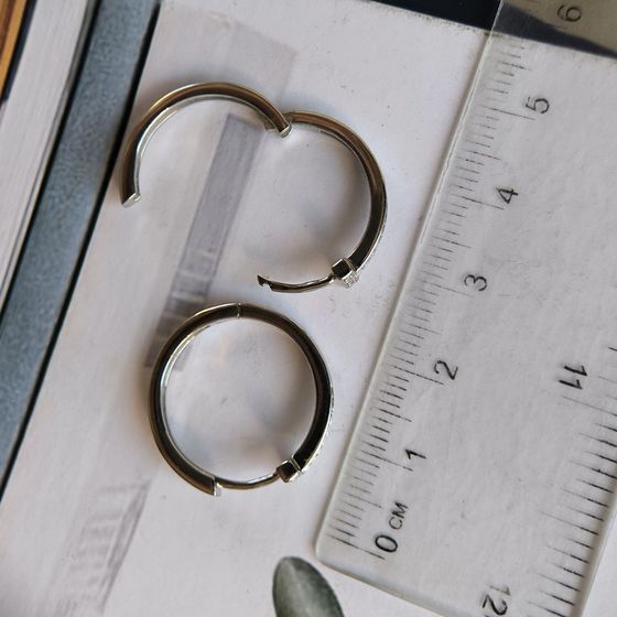 Silver Earrings with Fianites