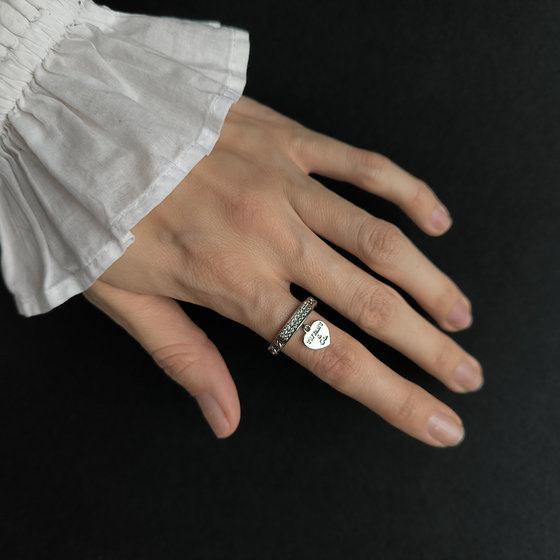 Серебряное кольцо с фианитами 0.18ct