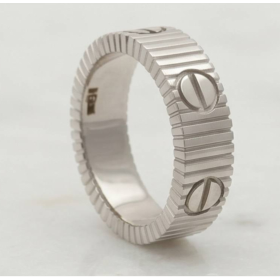 Gold ring without stones