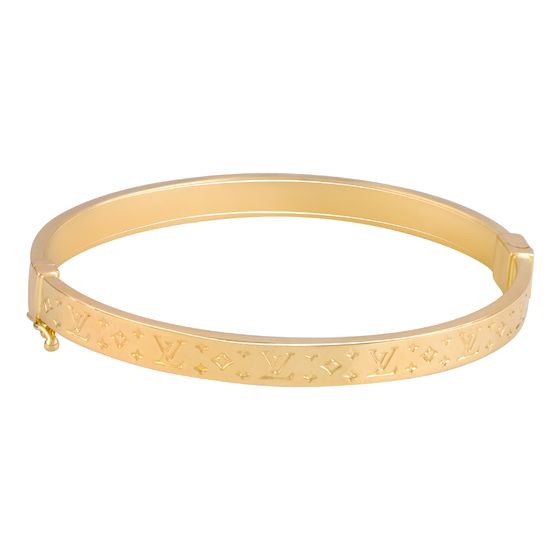 Золотий браслет без каменів