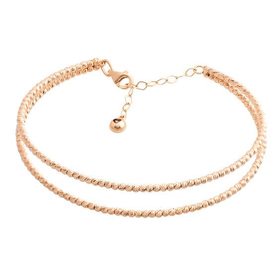 Gold bracelet without stones
