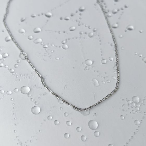 Серебряная цепочка без камней