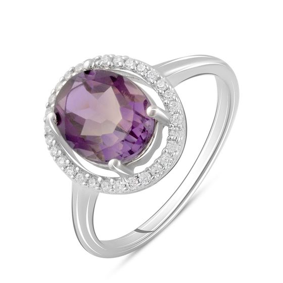 Срібна каблучка з аметрином nano 2.138ct