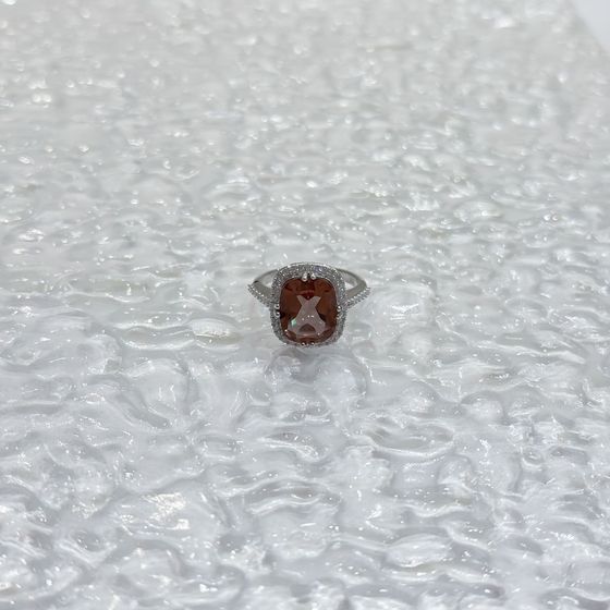 Серебряное кольцо с султанитом 5.503ct