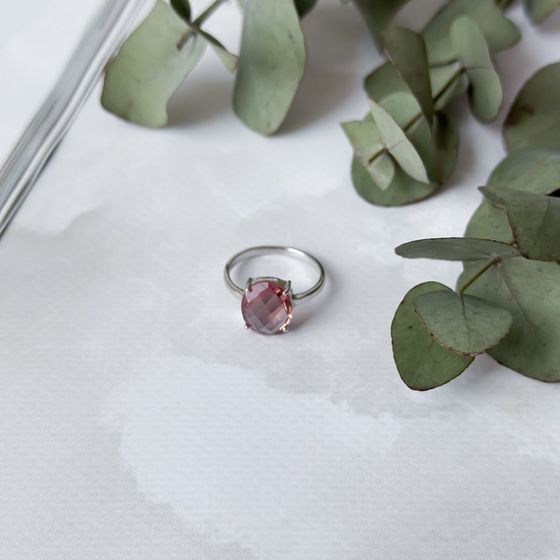 Срібна каблучка з султанітом 4,525 карата