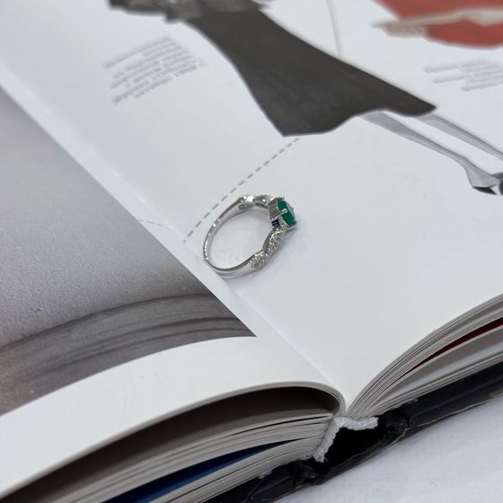 Срібна каблучка з агатом 1,085 карата