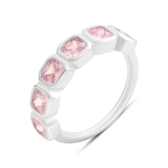 Silver Ring with Fianites