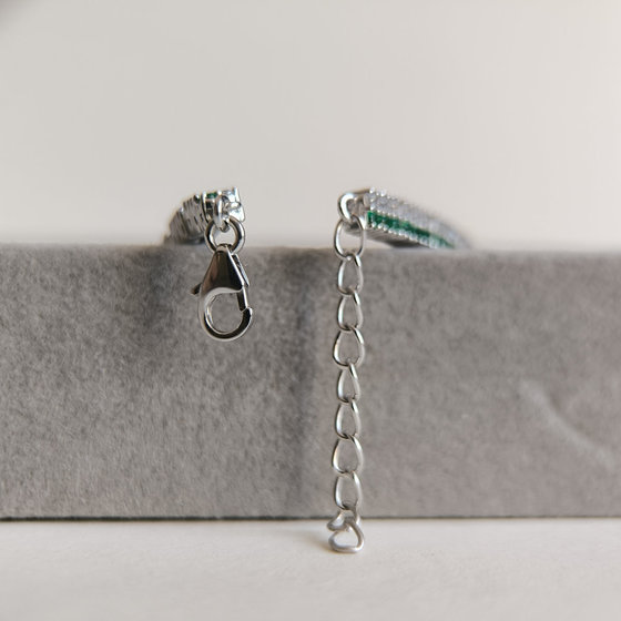 Silver bracelet with agate 3.918ct