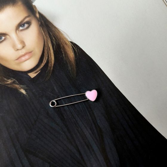 Серебряная подвеска с емаллю