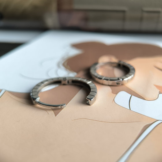 Срібні сережки без каменів